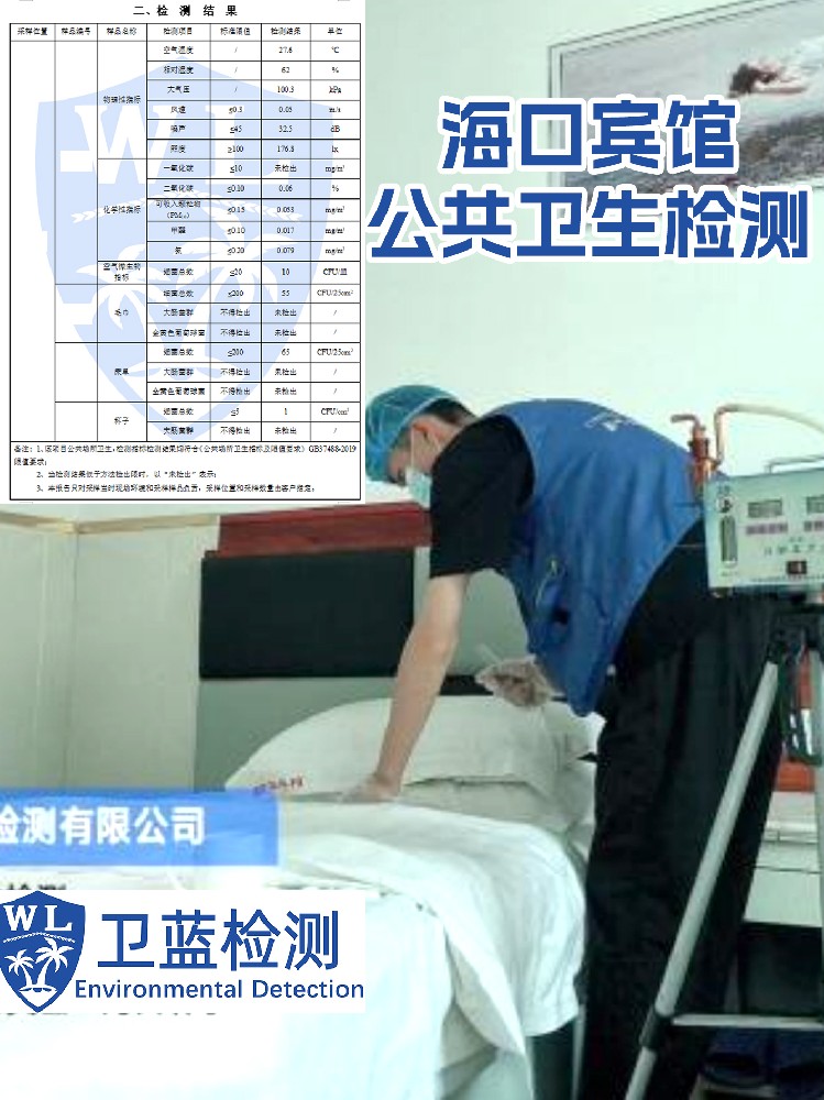 海南开酒店、民宿，这项检测千万别漏掉