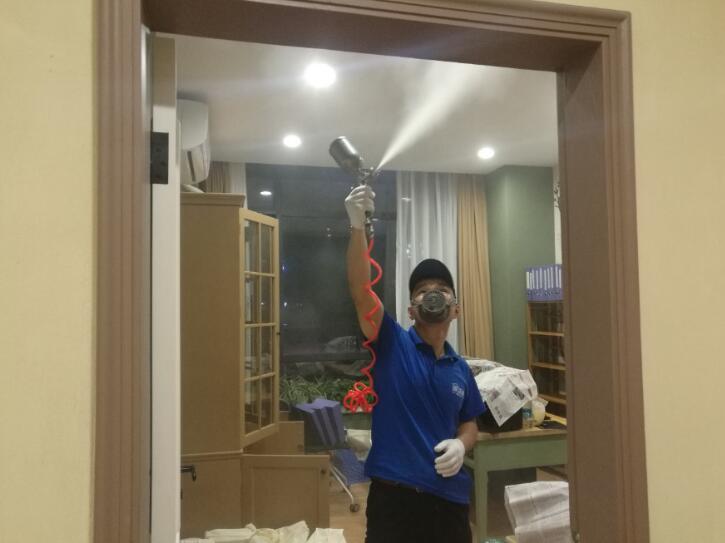 成都博达幼儿园除甲醛治理施工展示